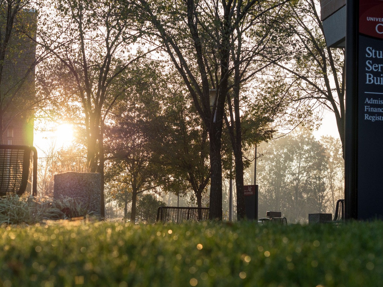 UC Clermont campus at dawn